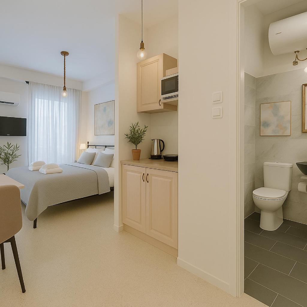 Stylish, Comfy Suite In The Heart Of Athens Luaran gambar